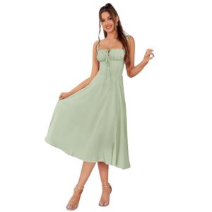 Lettuce trim A-Line Dress